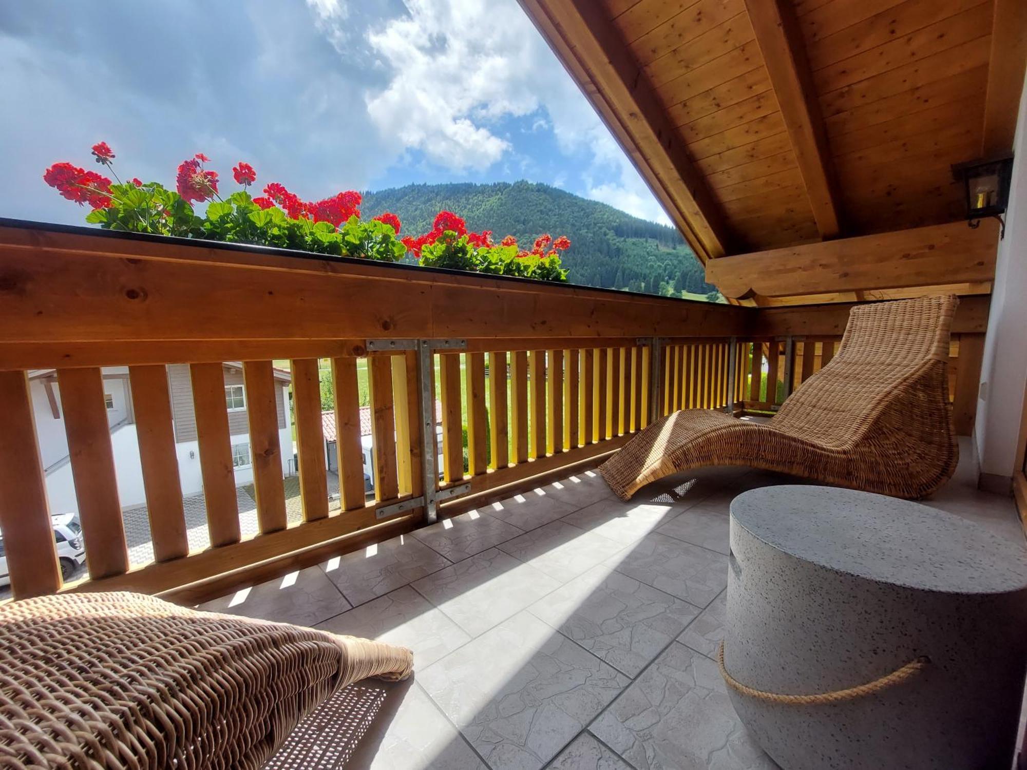 Apartment Traumblick Unterammergau Bagian luar foto