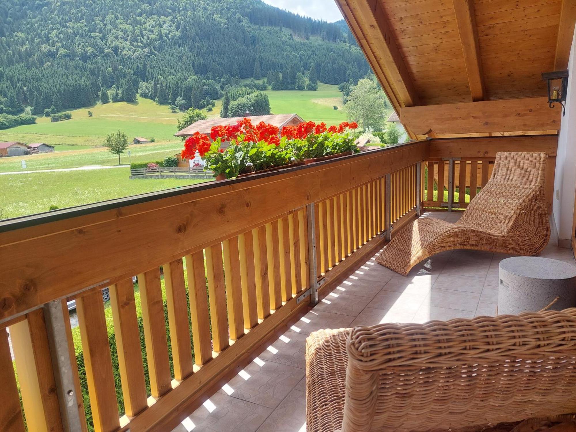 Apartment Traumblick Unterammergau Bagian luar foto